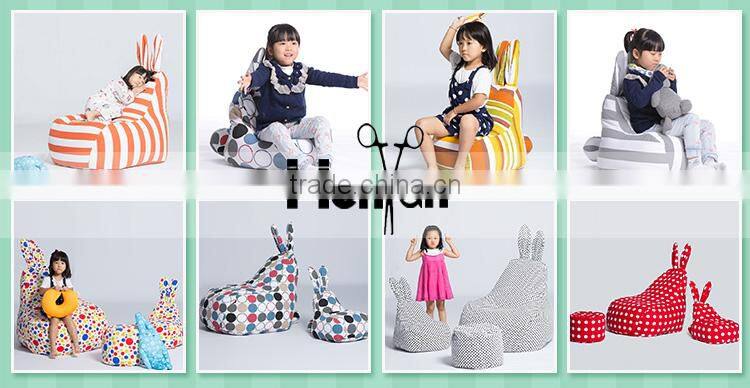 custom printed adult cartoon classy-k kids bean bag