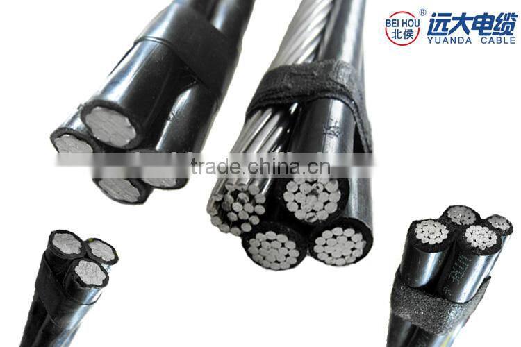 Best price aerial bundle cable with rated voltage 1KV and below