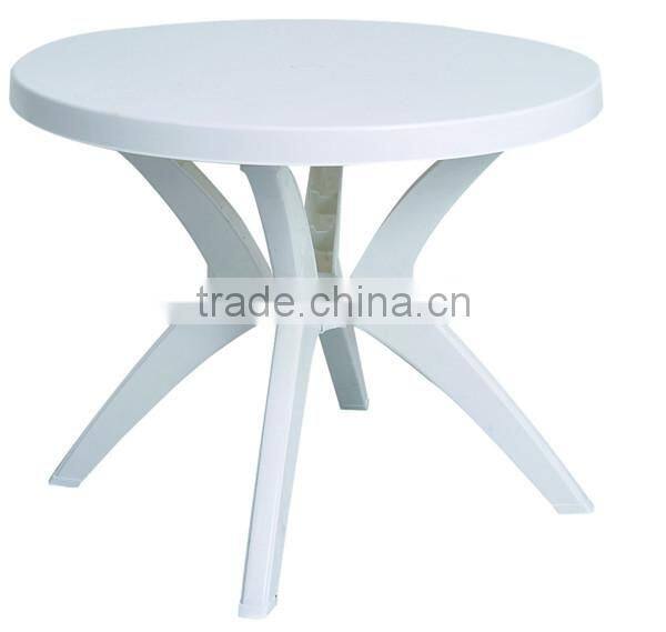 2016 Hot Selling Round Foldable PP Plastic Outdoor Table