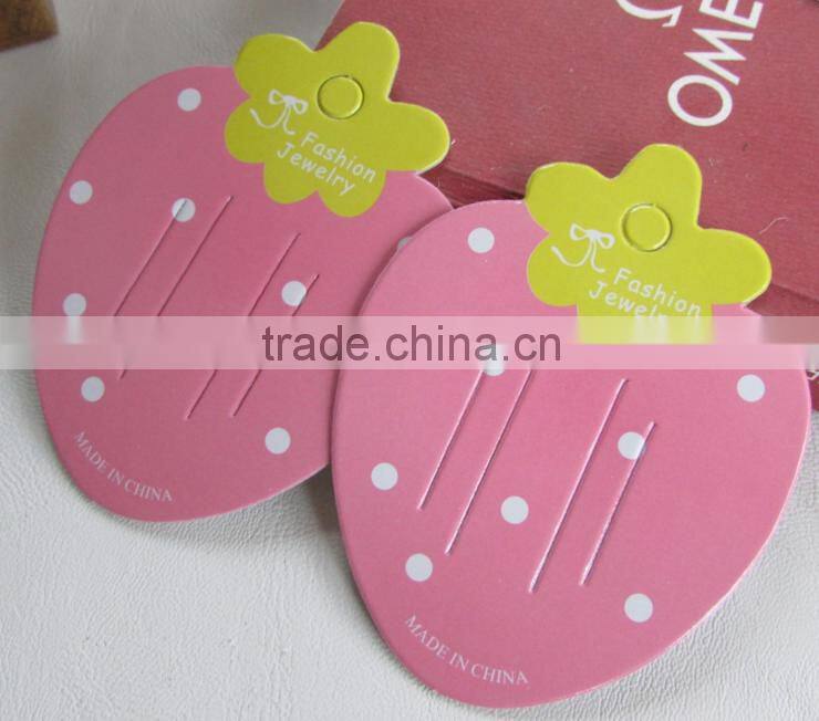 custom children hair accessories card