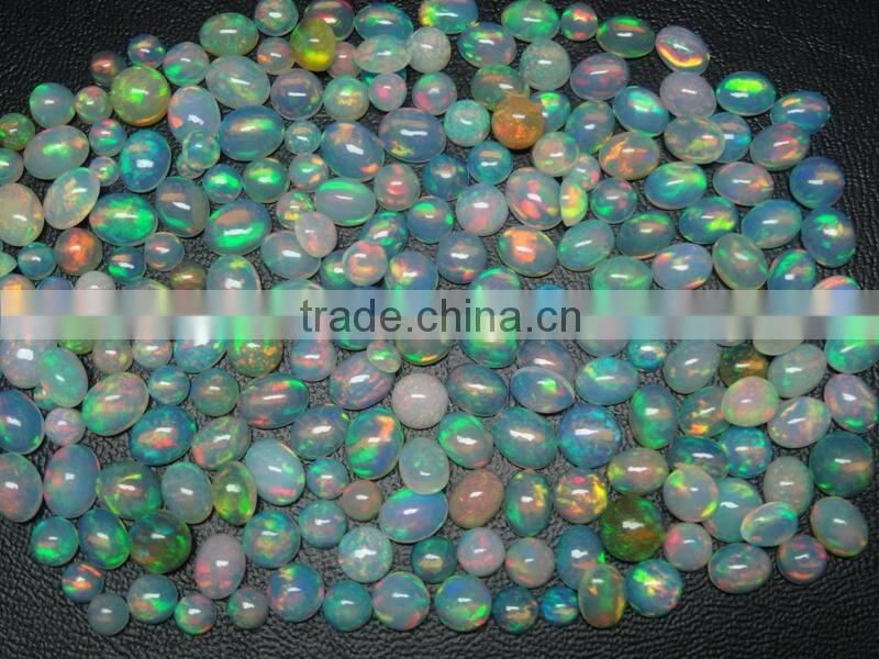 opal cabs, mixed shape, mm size