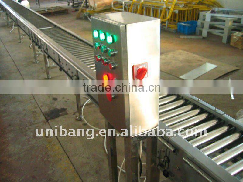 Gravity straight carbon/SS Roller Conveyor