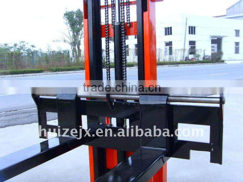 Electric battery auto stacker machine
