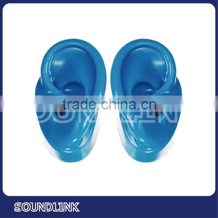 2014 new product showing hearing aids and earmold tool dummy ears