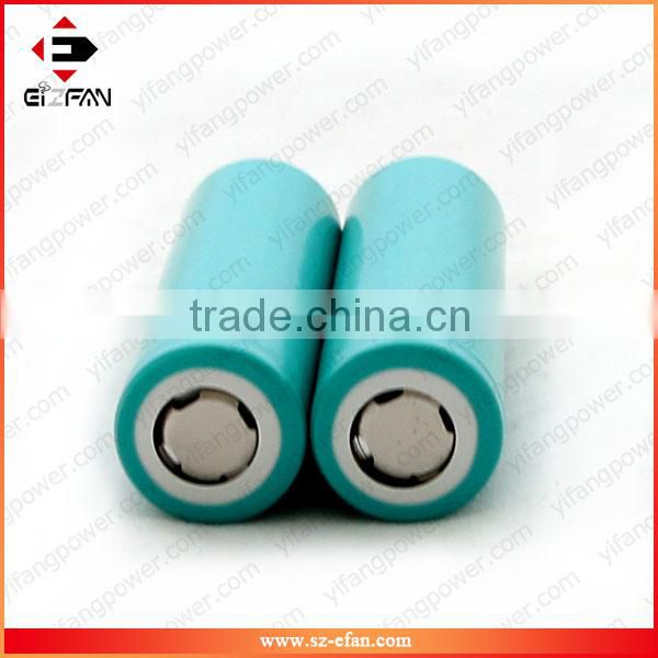china battery manufacturer ICR 18650E1 12wh 3200mAh 3.7v rechargable li-ion e-cigarette battery wholesale china