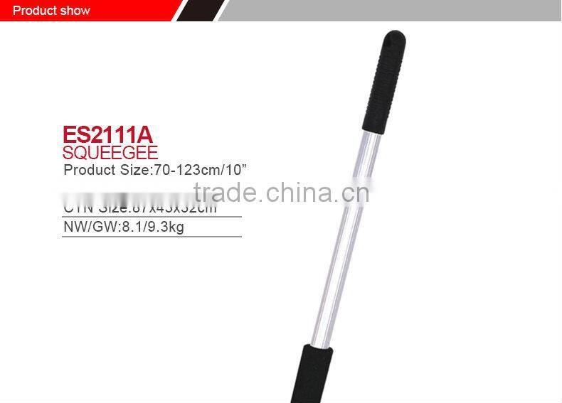 China BSCI window cleaning aluminum handle microfiber window squeegee