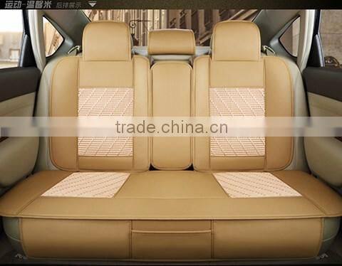 Fashion microbeads car seat cushion