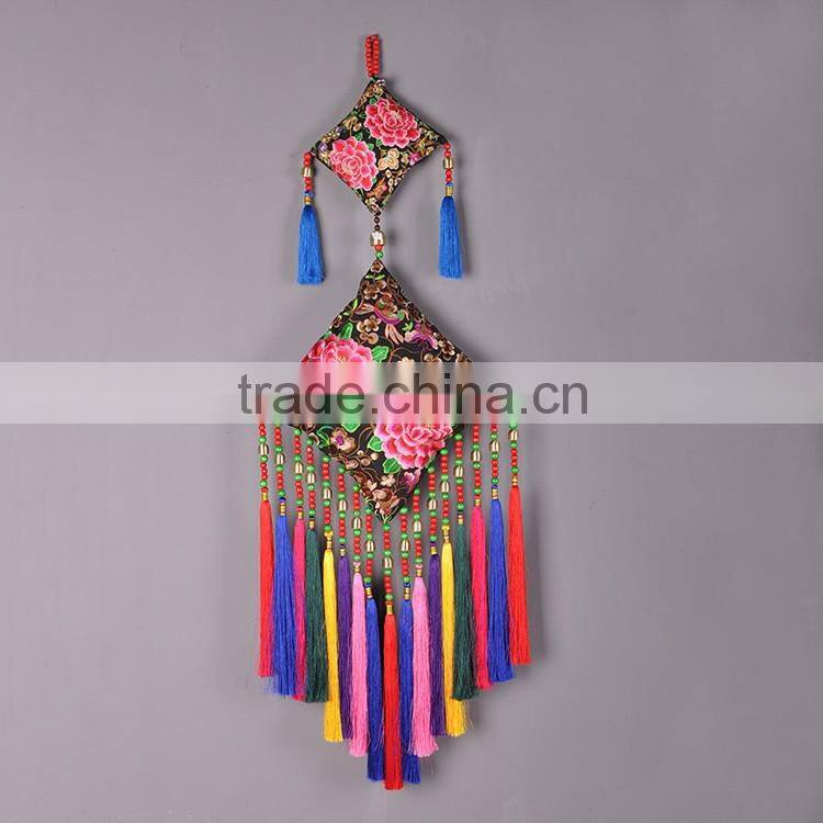 2015 new arrival cheap pendant for new house hmong embroidery pendant