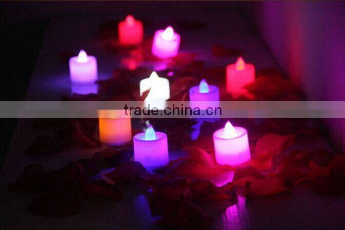 1 LED Plastic led light table decoration holiday electric candle light led light candle