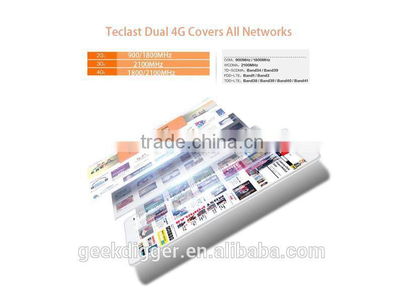 Teclast P70 4G Phablet-WHITE/7.0 inch Android 5.1 MTK8735 Quad Core 1.0GHz WSGA Screen Dual Cameras GPS WiFi Bluetooth4.0