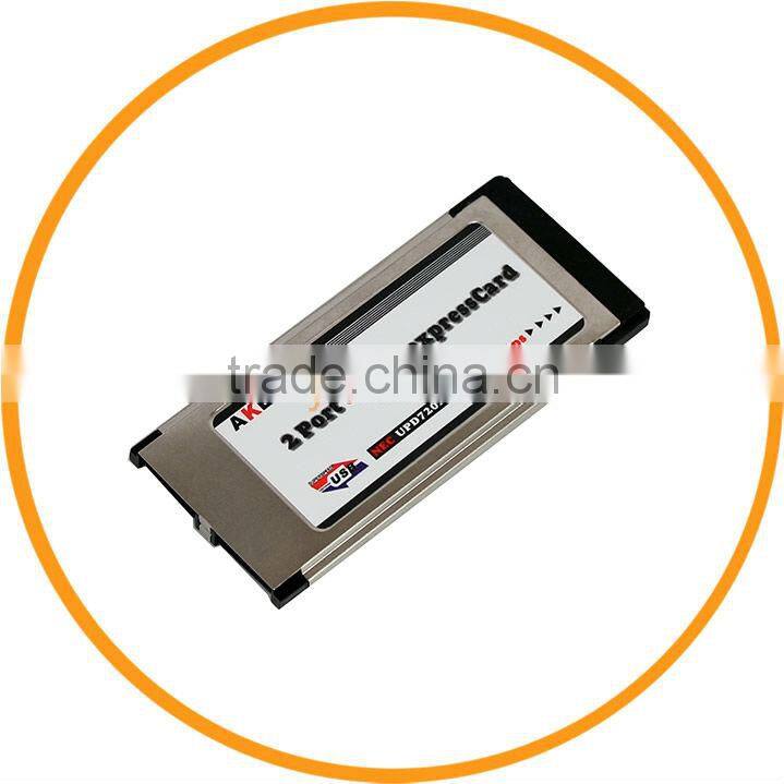 2 Ports USB3.0 Express Card Expresscard Adapter For Laptop PC 34mm from dailyetech