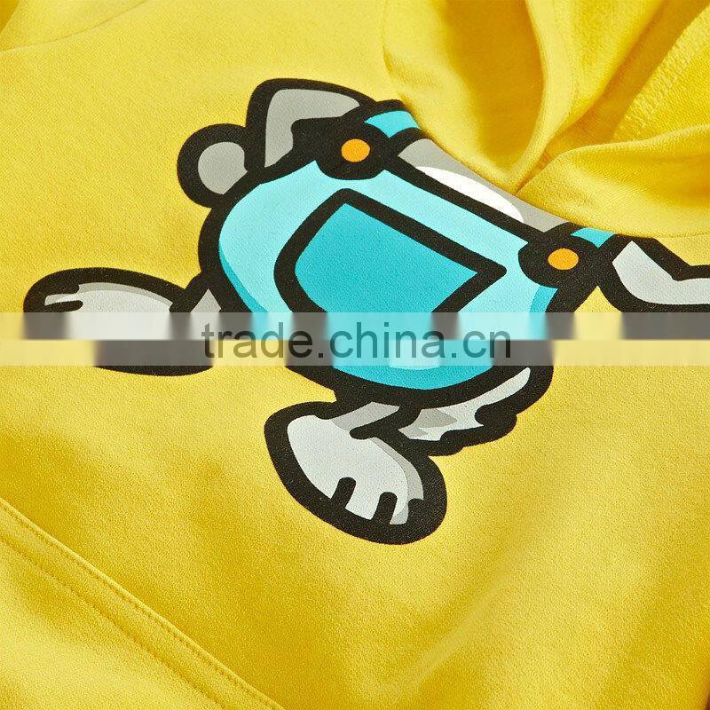 Kids Terry Cotton Hooded Sweatshirt