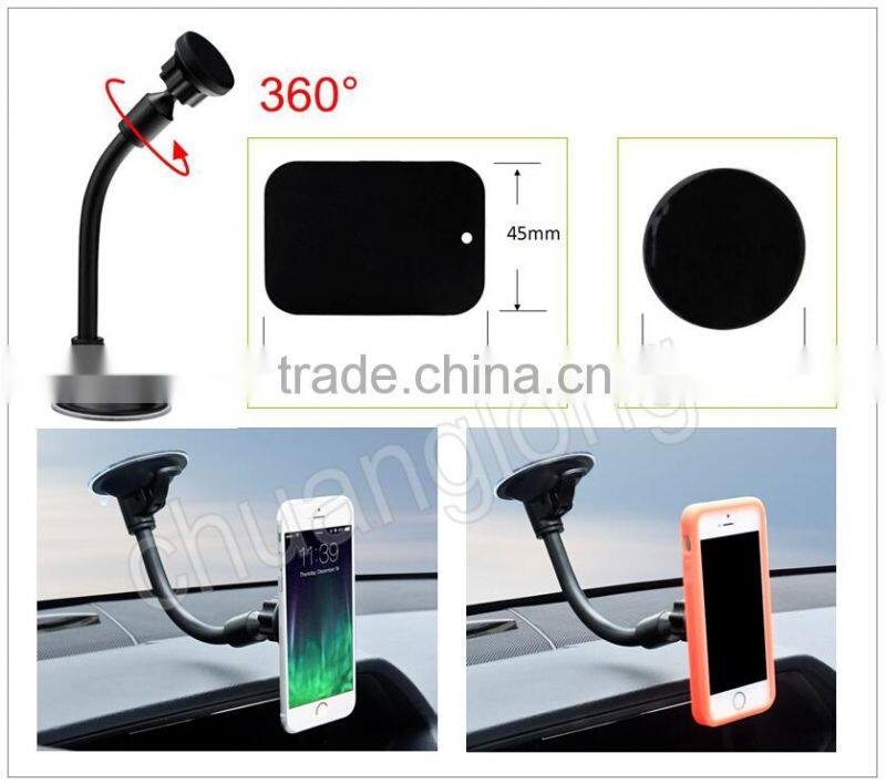 Flexible Gooseneck High Quality Smartphone Magnetic Mount For Car