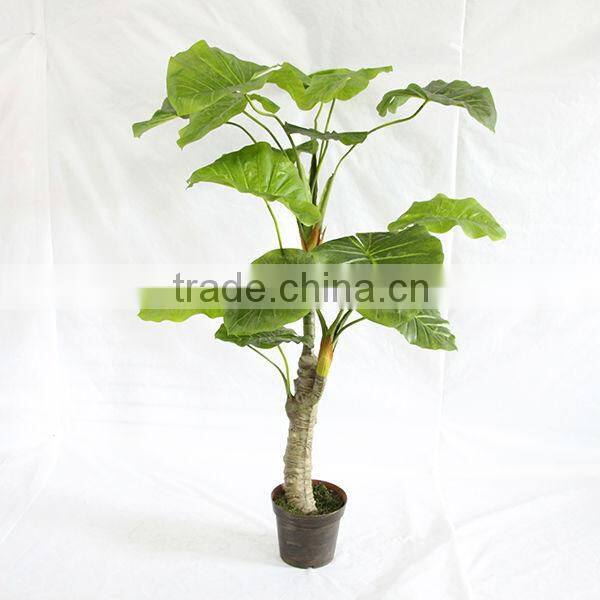 artificial taro tree trunk decoration