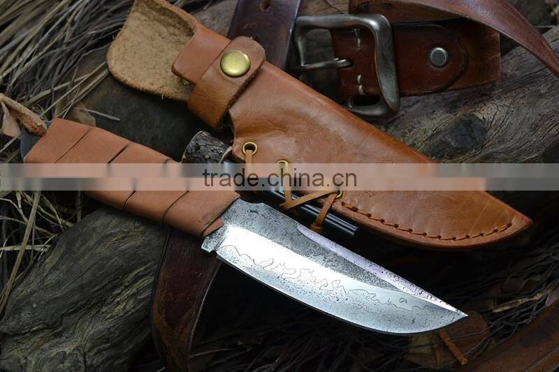 Doshower damascus knife blanks with industrial tool of wholesale knives