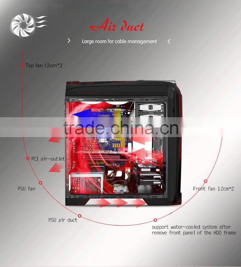 aigo-Prometheus2 water cooled DIY Split-type Gaming Computer Case