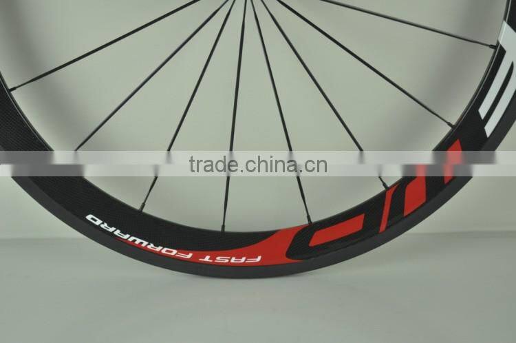 High quality 50mm bike carbon wheels 700C road bike wheelset carbon road bike wheels