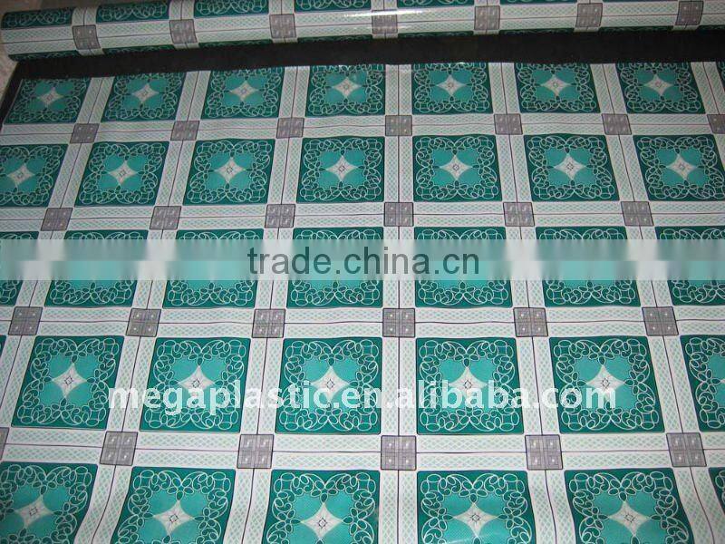 Imitation Wood vinyl linoleum floor in Sheet/ Roll