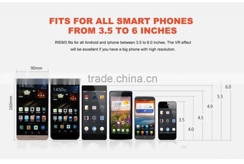 Fashion Style VR Box 2 Generation Virtual Reality 3D VR Box 2.0