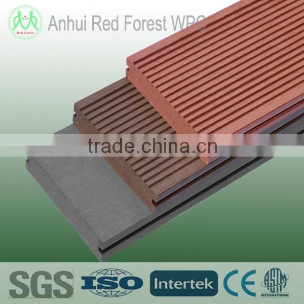 Crack resistant wpc outdoor composite garden decking