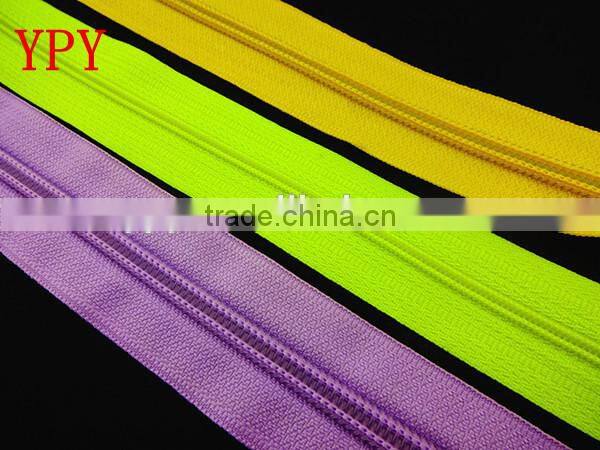 3# 5# Nylon Long Chain Zipper For Bedclothes & Luggages