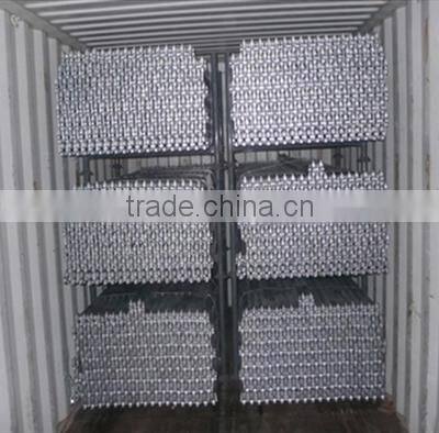 Hot dip galvanized A/H frame scaffolding