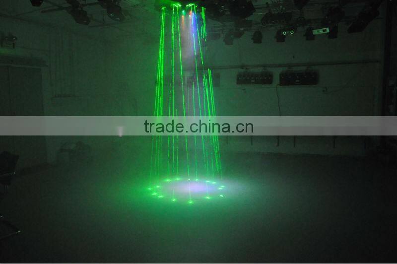 Professional RGB LED background& GG laser DJ Disco lighting equipment