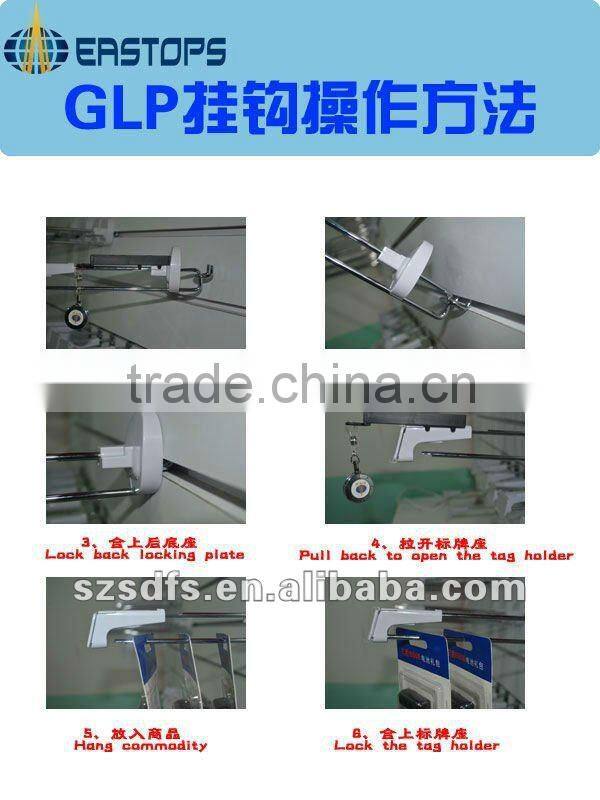 DFSor exhibition market retail store Security metal small display hook
