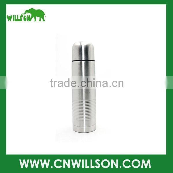 2016 Fashion stylish stainless steel thermos bottle with belt