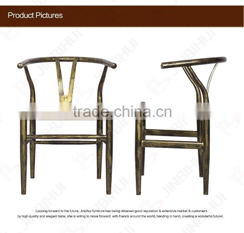 Cross back Ratten Bistro chair