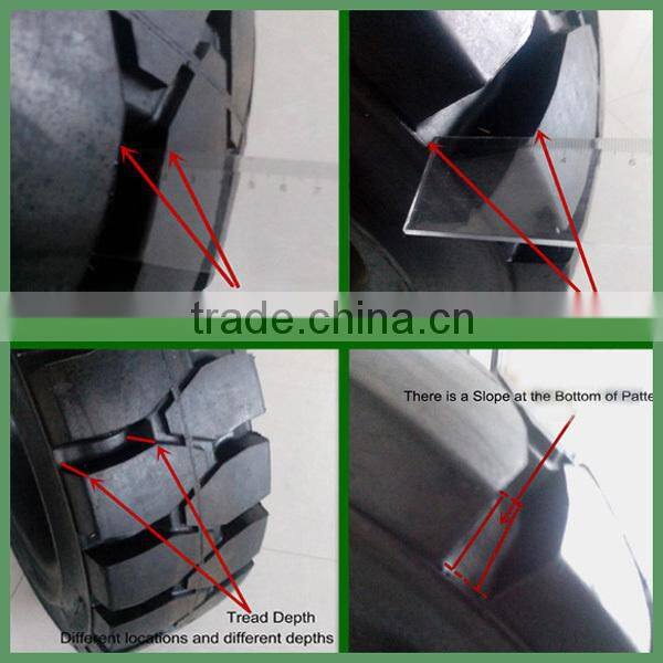 Qualified 6.00-9 7.00-12 low solid forklift tyres prices