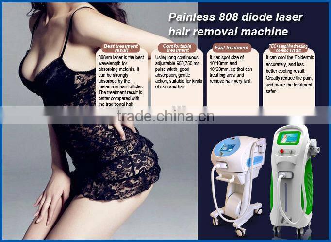 120J 10 Bars diode laser skin hair removal ipl machine for I II III IV V VI skin type