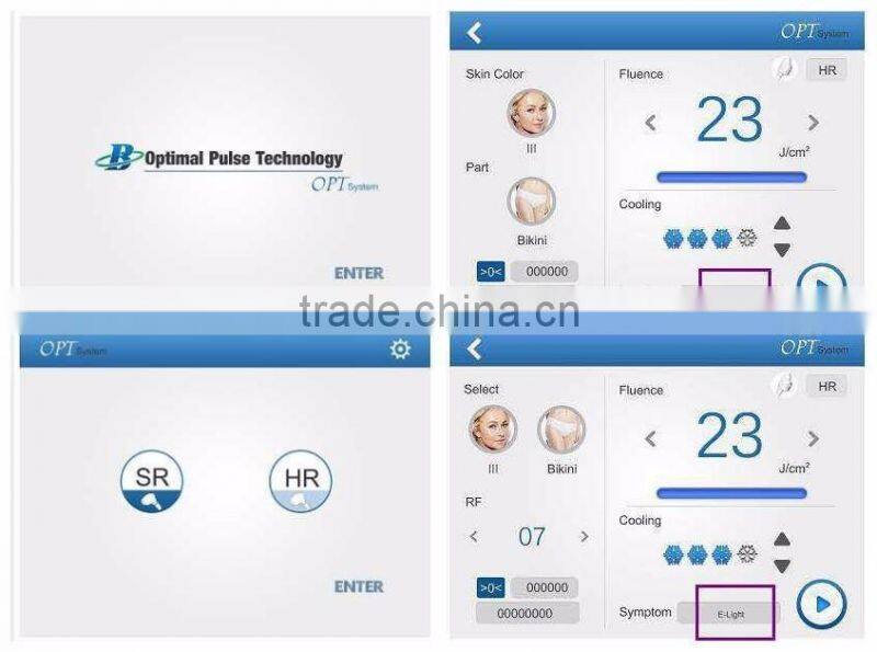 2017 newest multi-function machine with elight ipl rf beauty instrument
