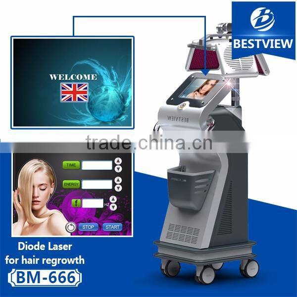 Promotion!!! Effective Laser hair growth machine/hair regrowth treatment for men