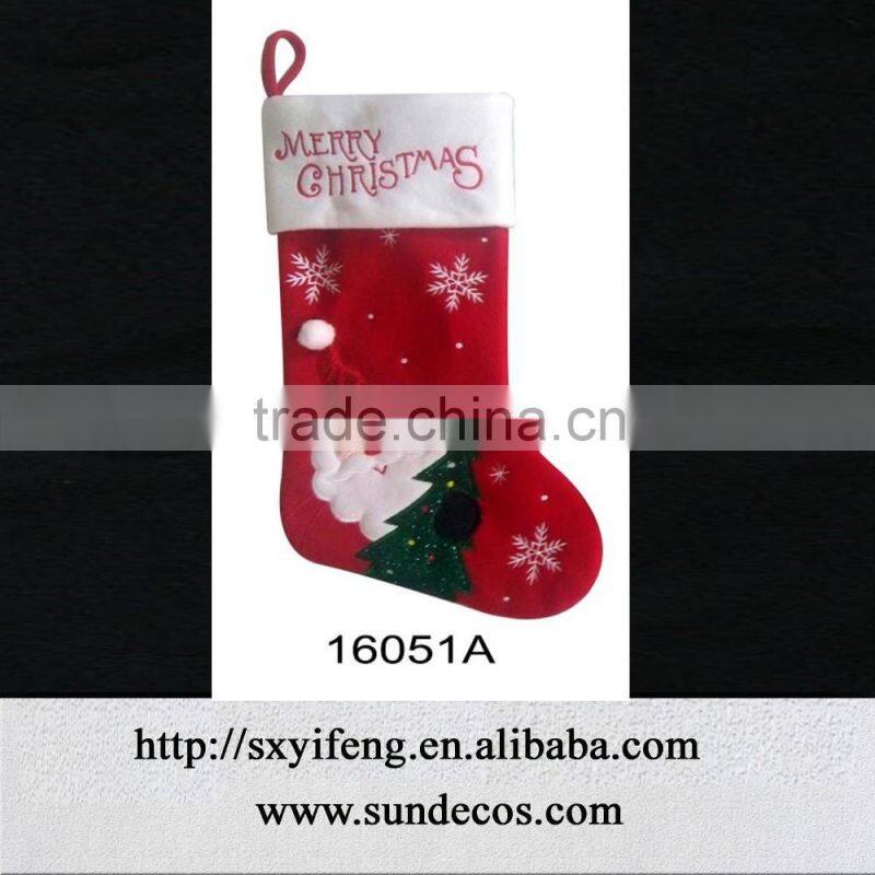 handmade toddler christmas socks for christmas decoration