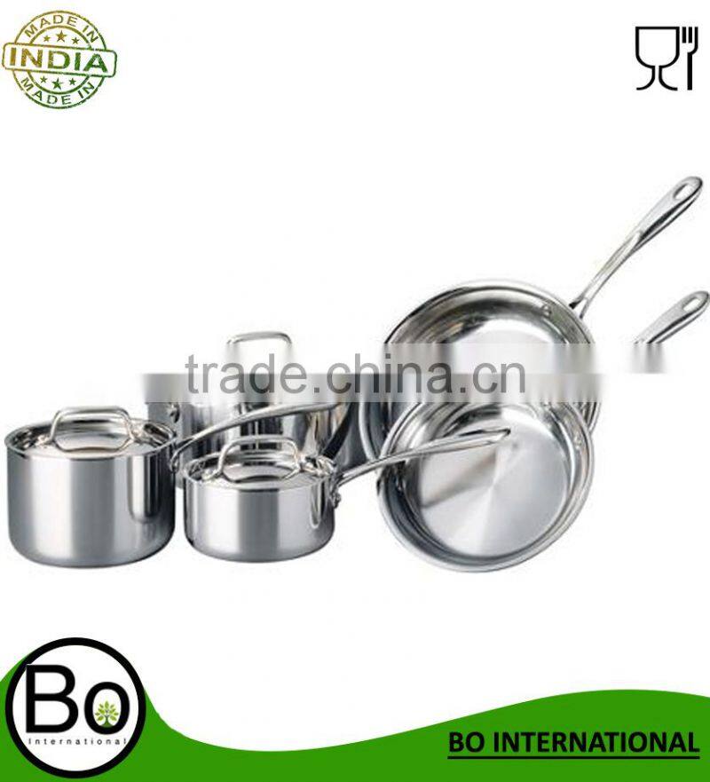 Stainless Steel 8 PC COOKWARE SET