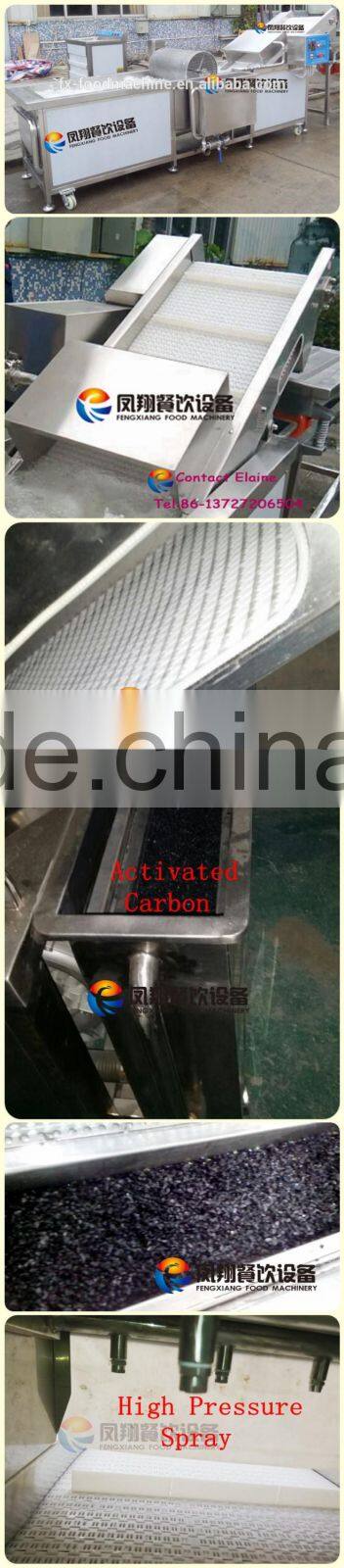 Industrial Automatic Vegetable Washing Machine with Ozone Sterilization Function