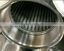 wire wrapped screen/water well screen/johnson v wire water well screen