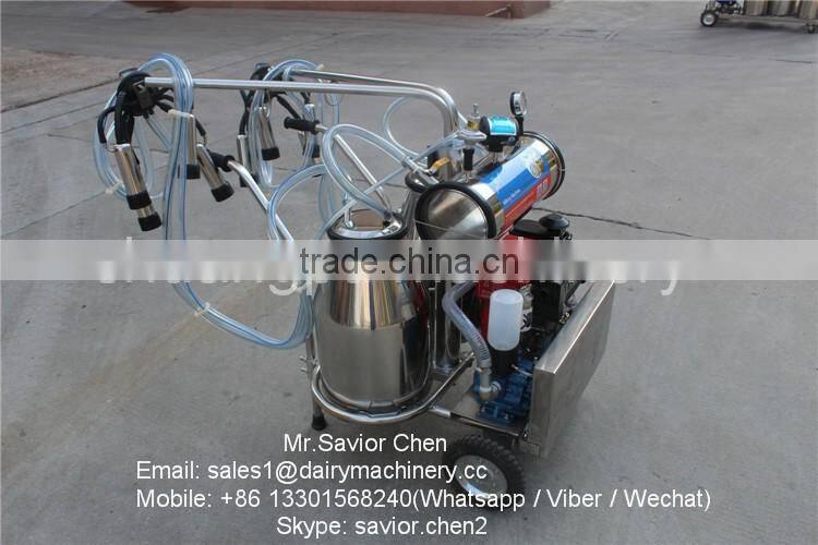 Diesel Power Two Cows Mobile Milking Machine 2800W