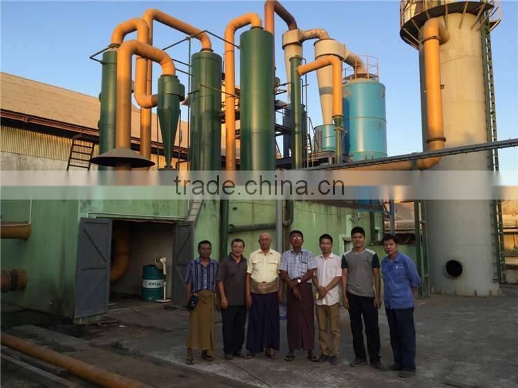 CE approved biomass gasifier for sale 800kw wood chips fluidizedbed gasification power plant