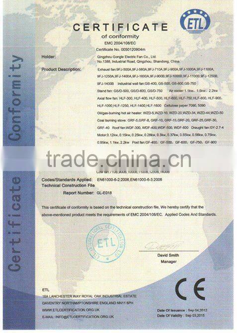 GY centrifugal induced draft fan