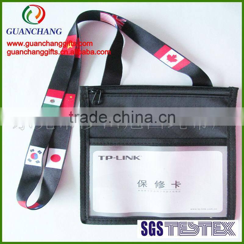 OEM cheap conference plastic badge holder