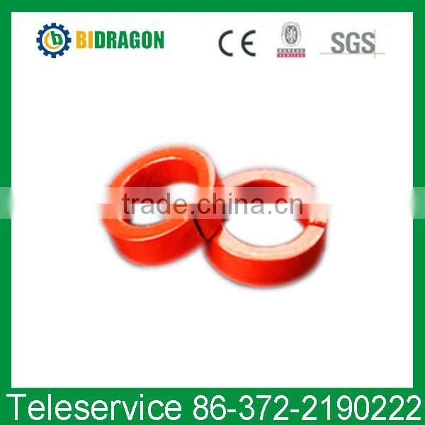 Amorphous toroidal core for leakage current sensor