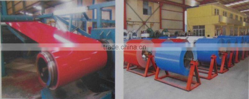 competitive price red color coated ppgi steel coil for metal roof steel sheets