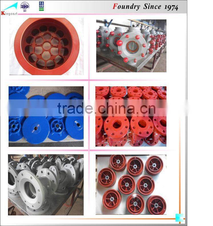 Custom best selling price high quality sand casting cast iron valve box