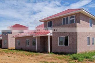 the green , energy saving, sustainable development nano-composit panel integrated house