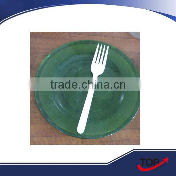 2016 plastic clear round fruit/cake plate