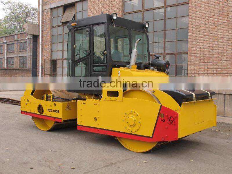 Factory direct supply 10 Ton Double Drum Vibratory Roller For Sale
