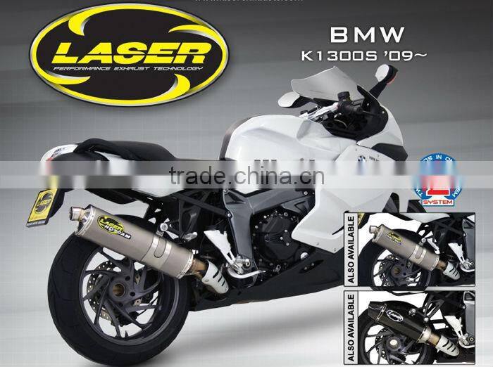 For BMW K1300S/ R 2009- Motorcycle Exhaust Pipe LASER HotCam DS slip-on muffler