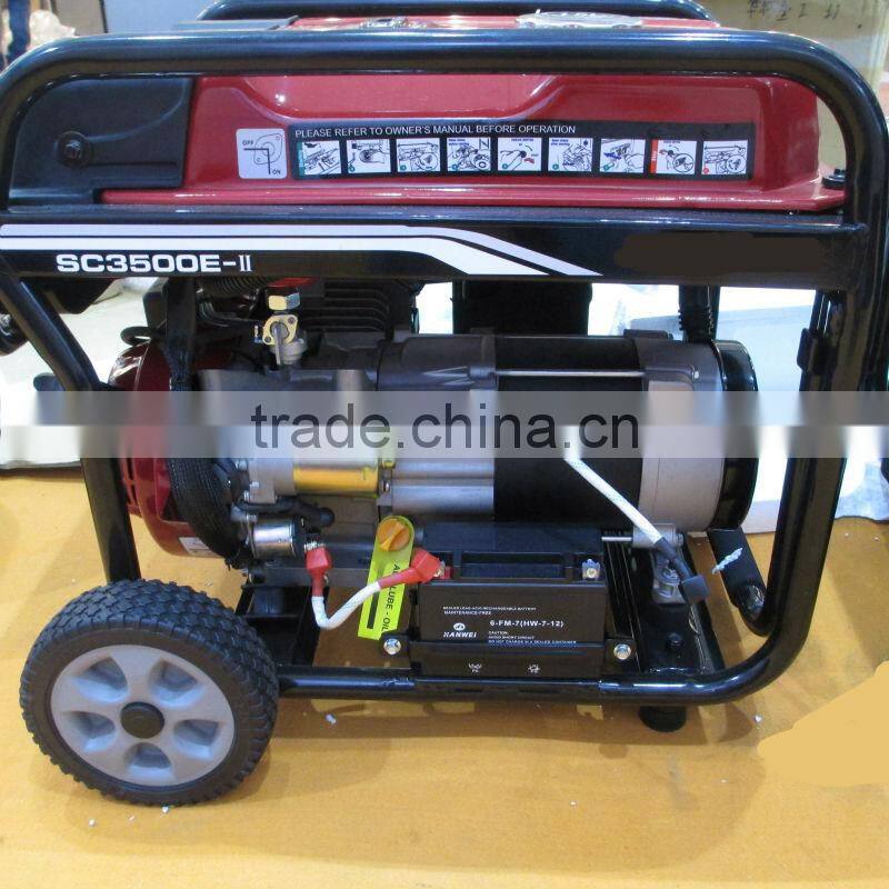 3.2KW Gasoline Engine Generator Sets SC3500E-II